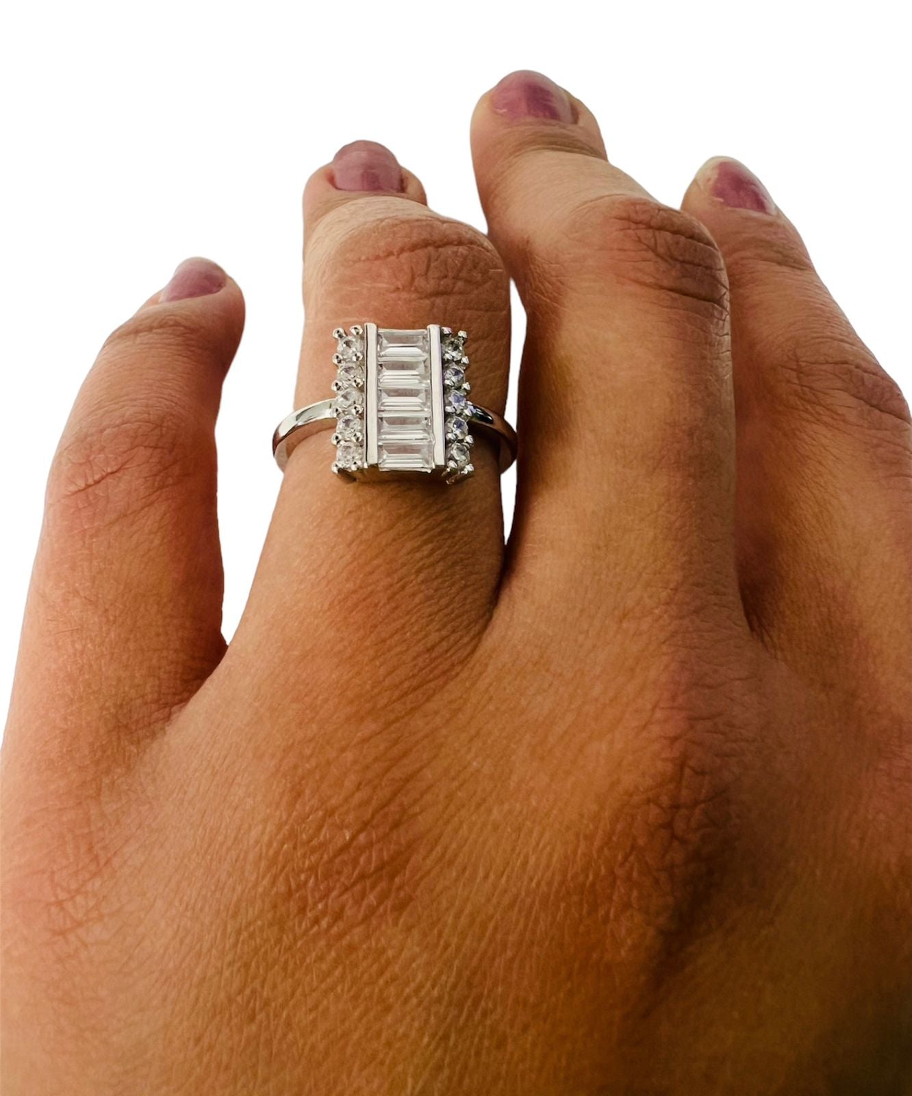 Anillo vintage ovalado
