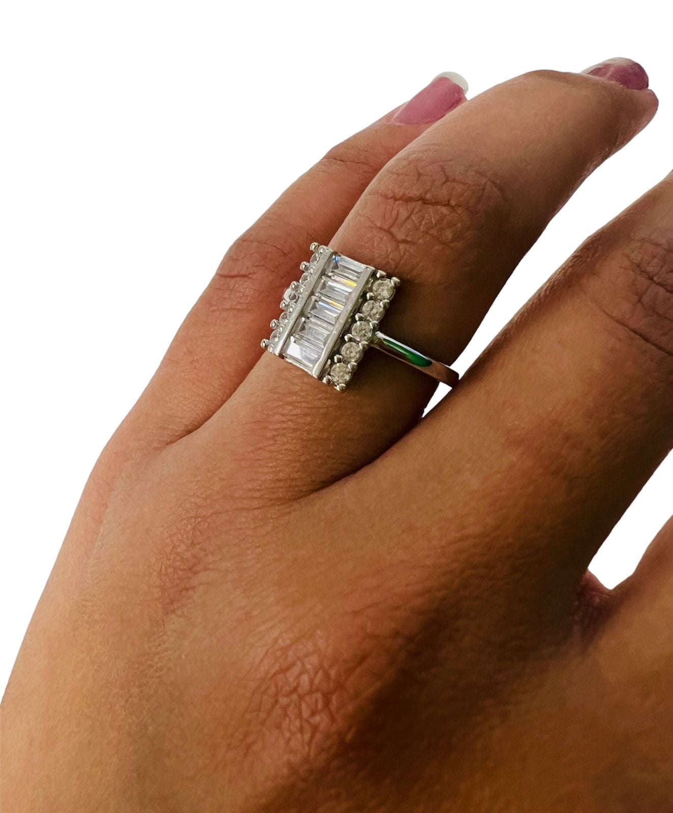 Anillo vintage ovalado