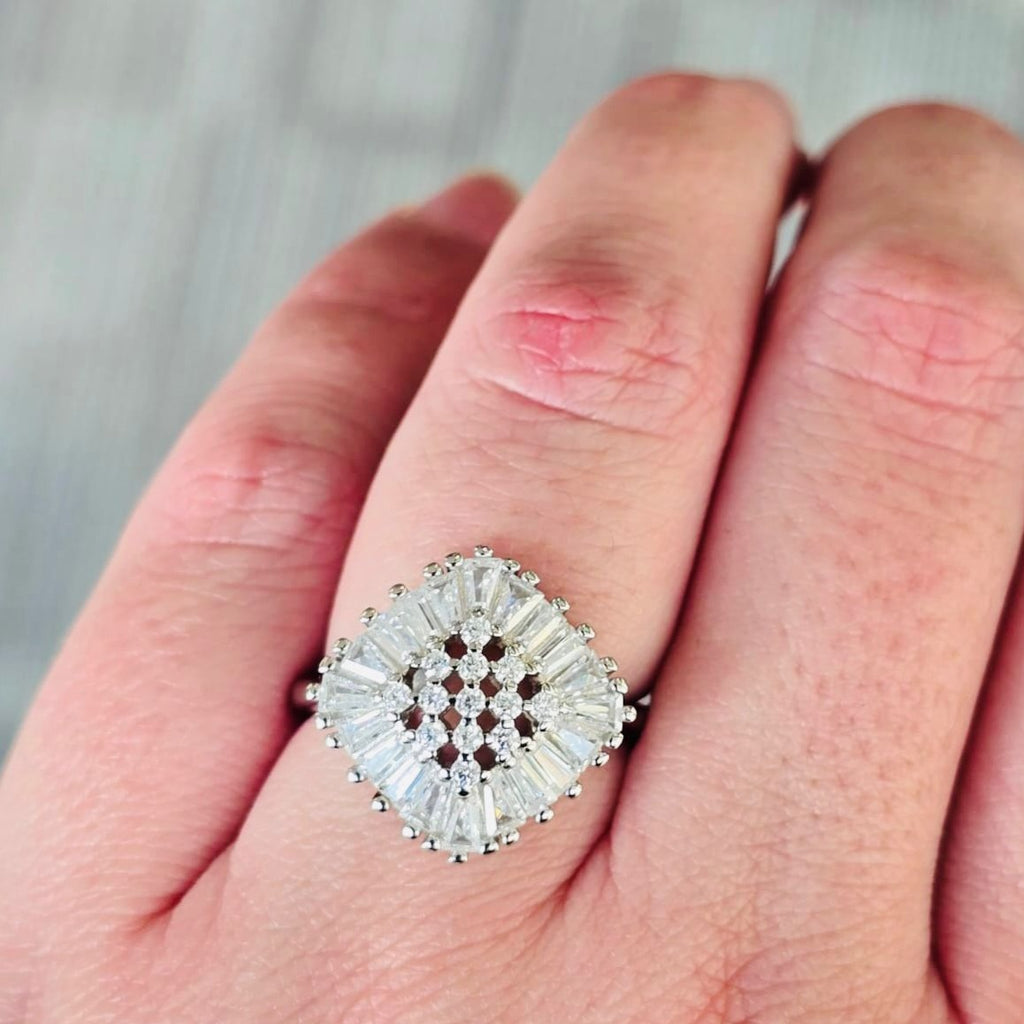 Anillo Vintage Rombo