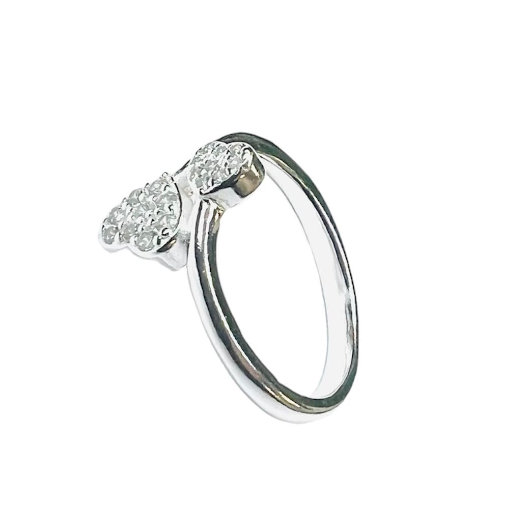 Anillo dos corazones