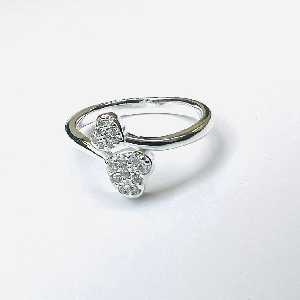 Anillo dos corazones