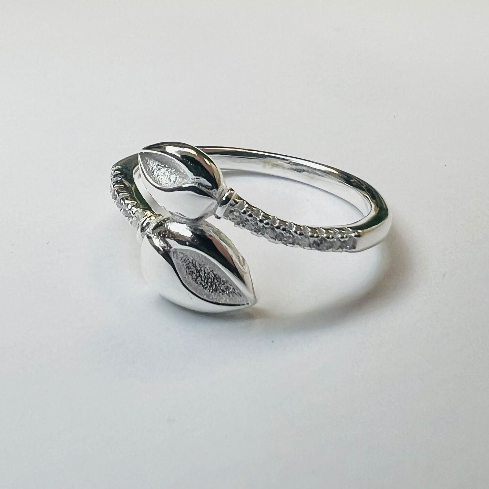 Anillo doble gota