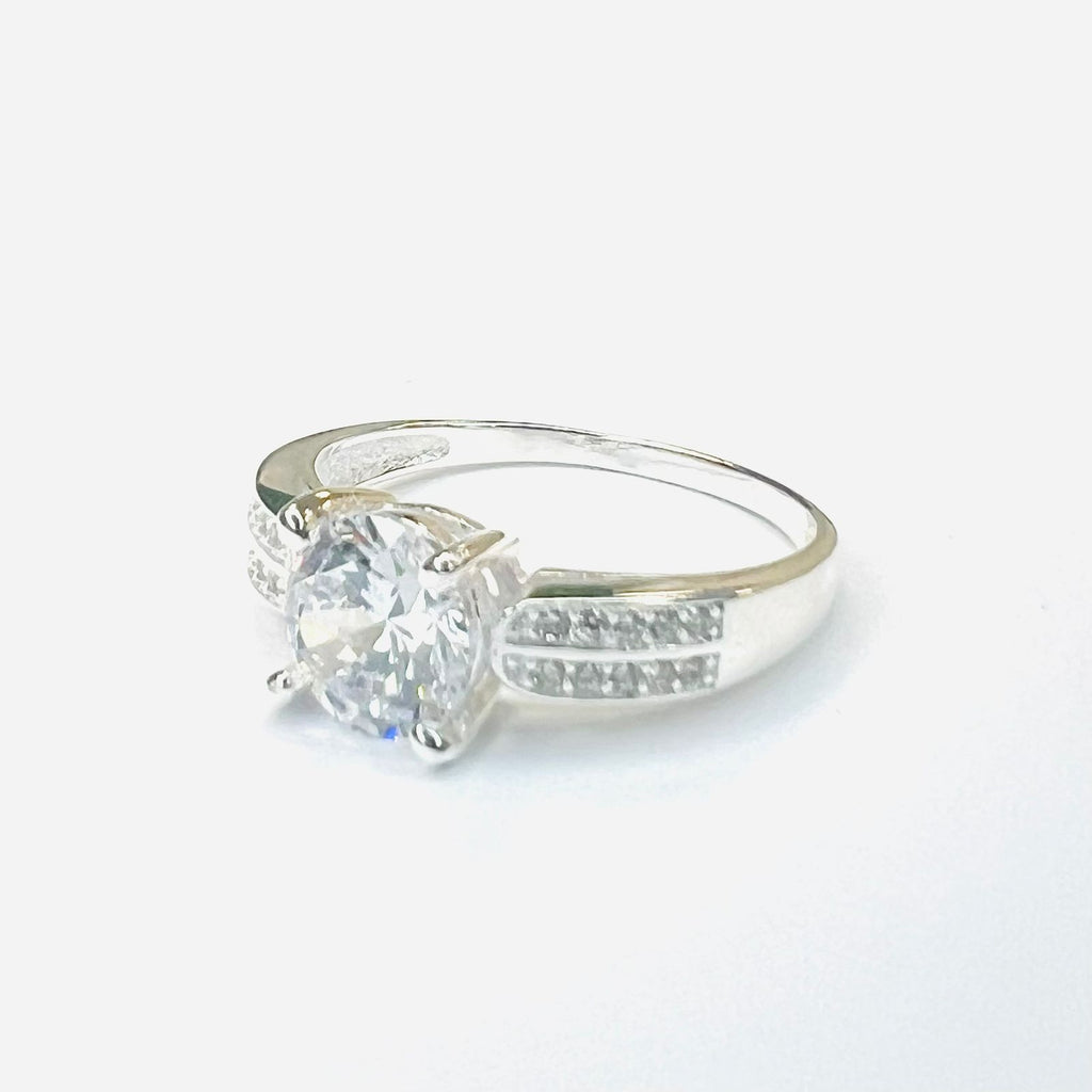 Anillo plata 925 cuerpo doble