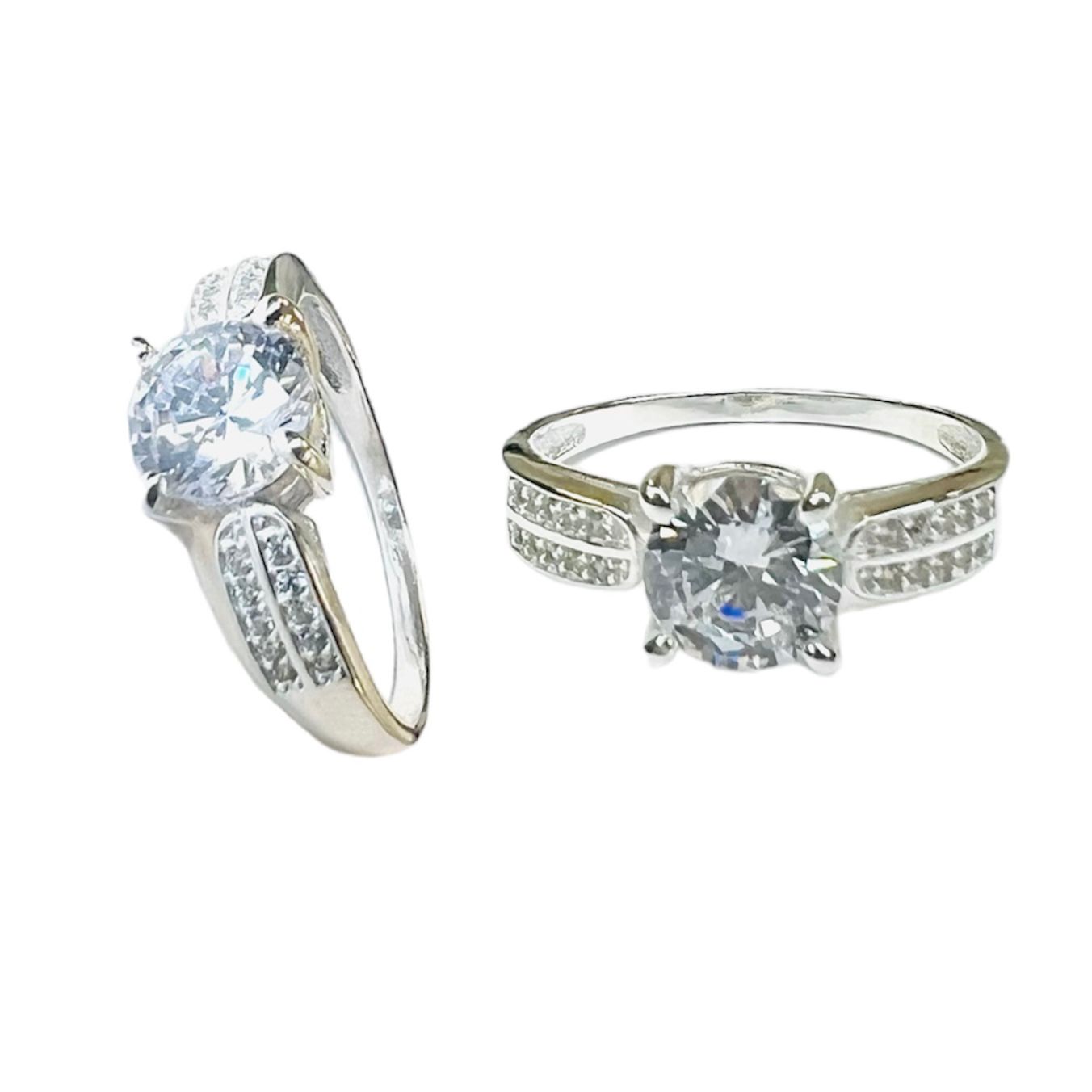 Anillo plata 925 cuerpo doble