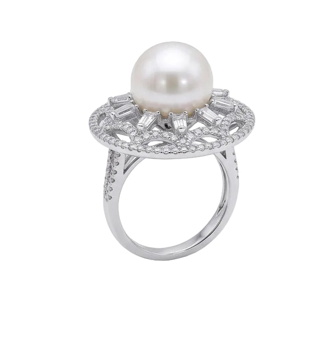 Anillo Rosetón Déco - Anillo Oro 18k