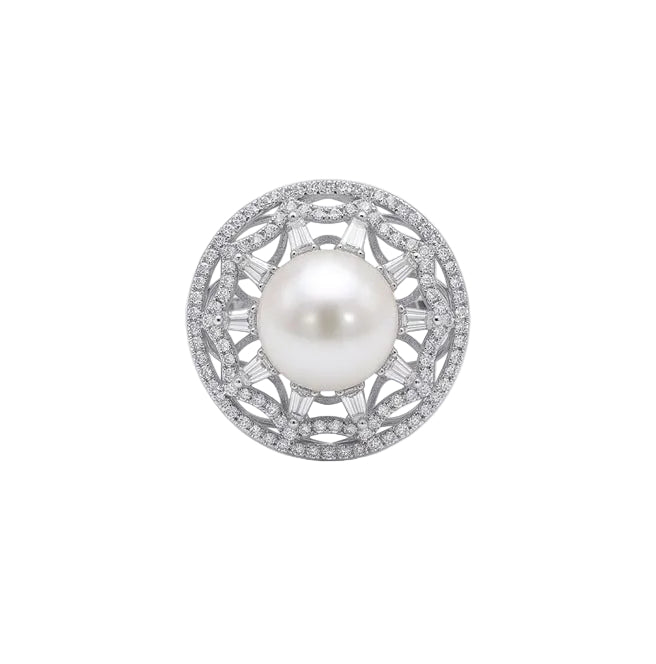 Anillo Rosetón Déco - Anillo Oro 18k