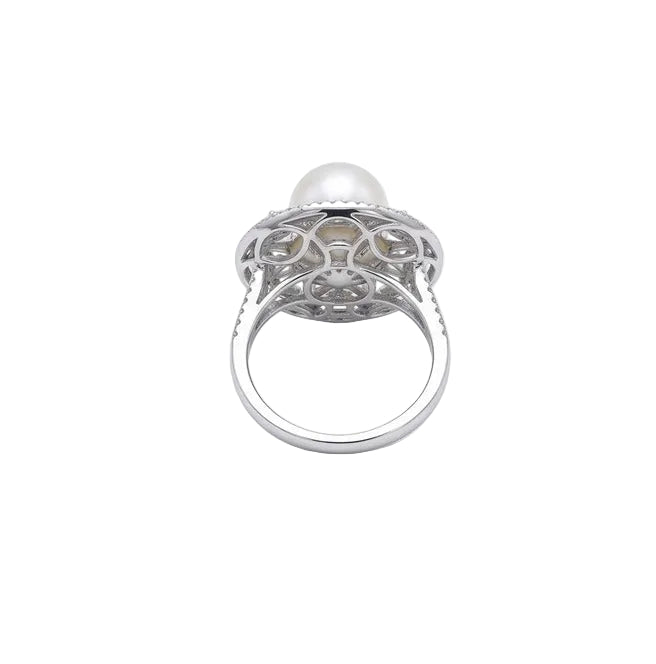 Anillo Rosetón Déco - Anillo Oro 18k