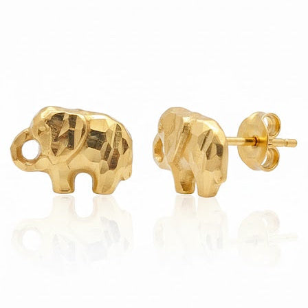 Aros Elefante - Aros Oro 18K