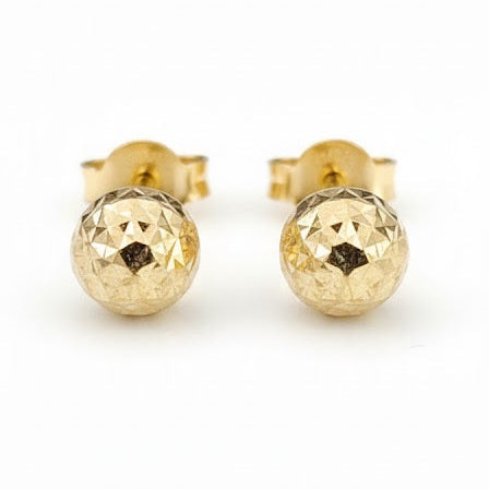 Aros Bola de Fuego - Aros Oro 18K