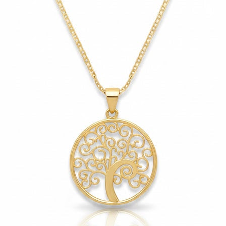 Collar Árbol de la Vida - Collar Oro 18K
