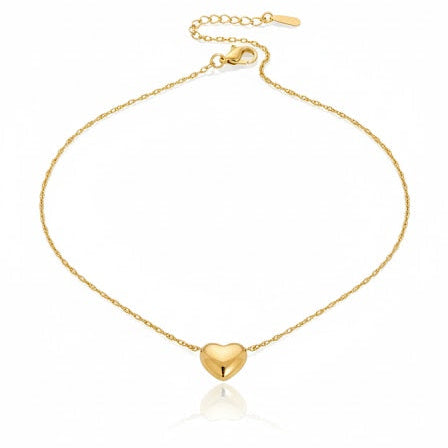 COLLAR CORAZON BOMBACHO