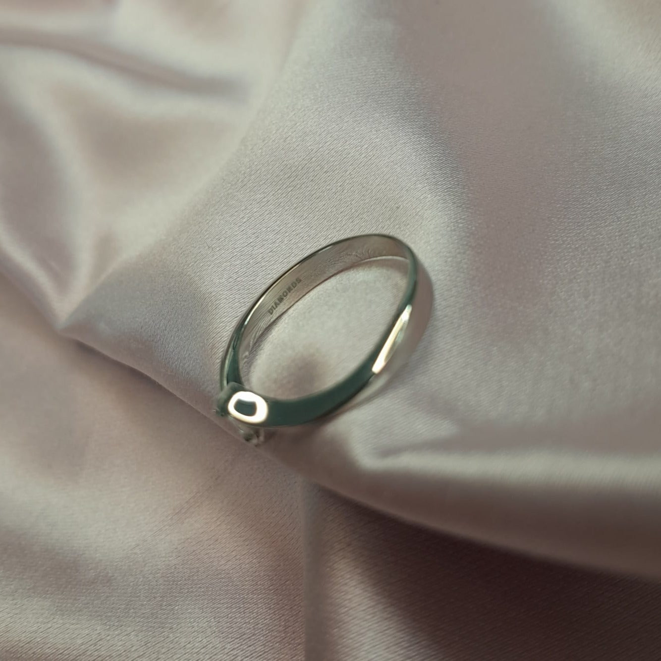 Anillo Oro Blanco Diamante - Anillo Oro 18k