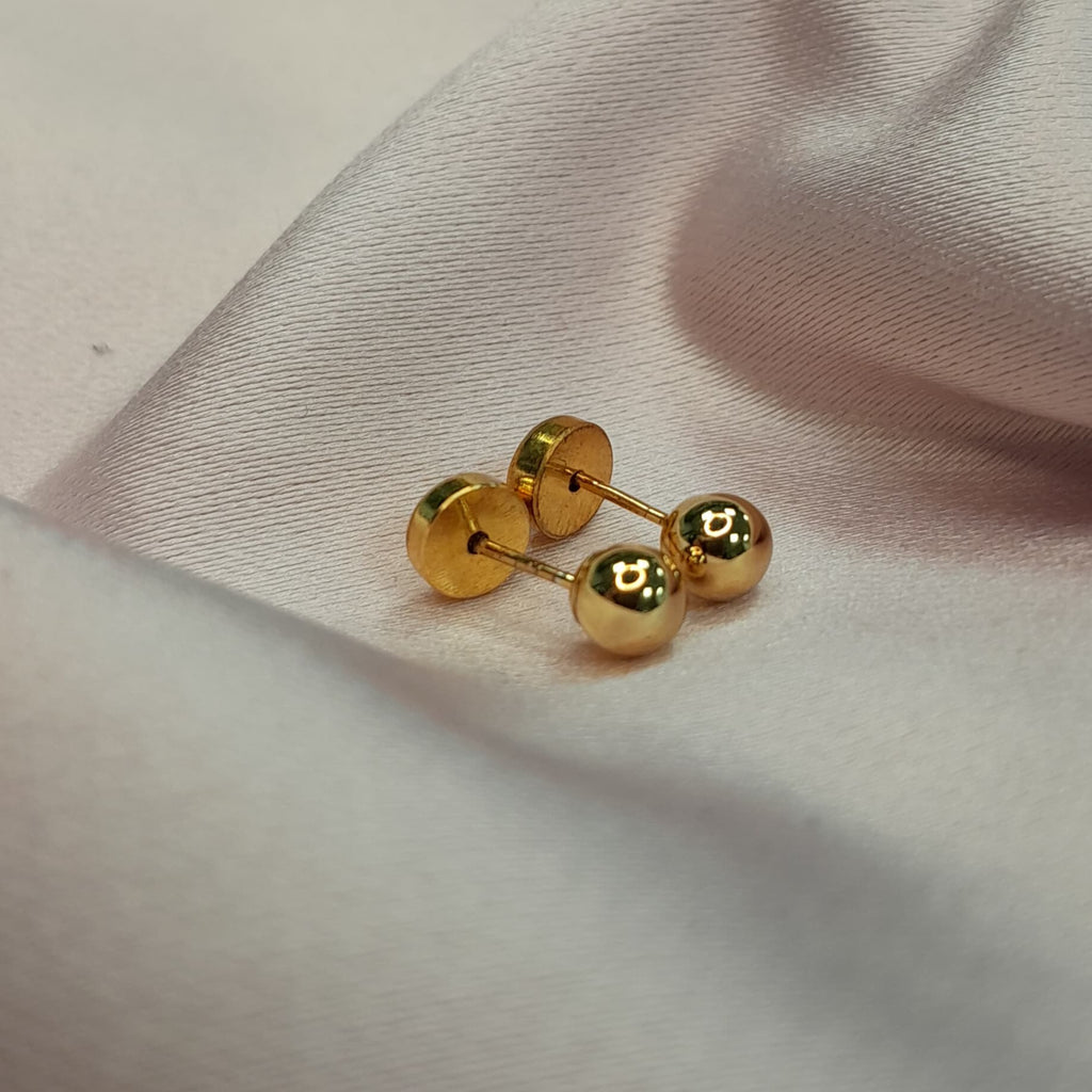 Aros abridor bolita - Oro Amarillo