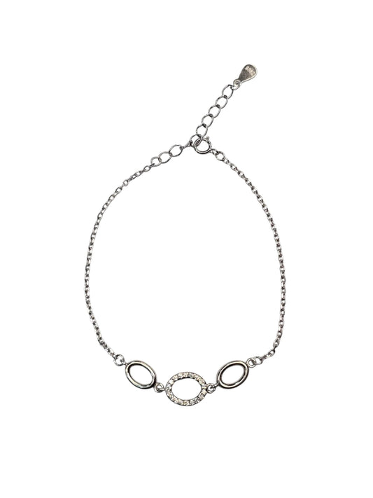 Pulsera Plata 925 Ovales