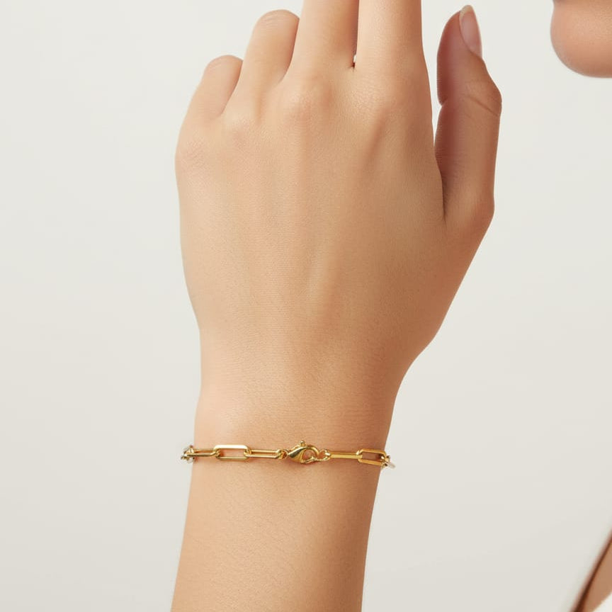 Pulsera Tesoro - Pulsera Oro italiano 18K