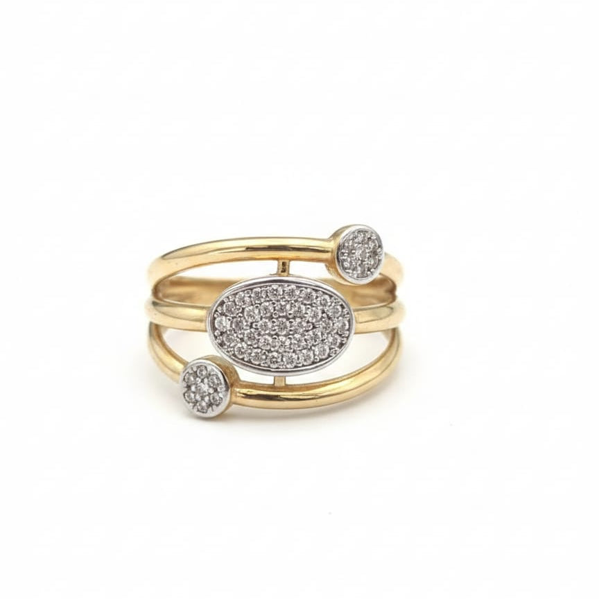 Anillo Terra  - Anillo Oro Italiano 18K