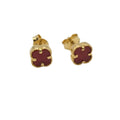 Aros Alhambra Scarlet - Aros Oro 18k