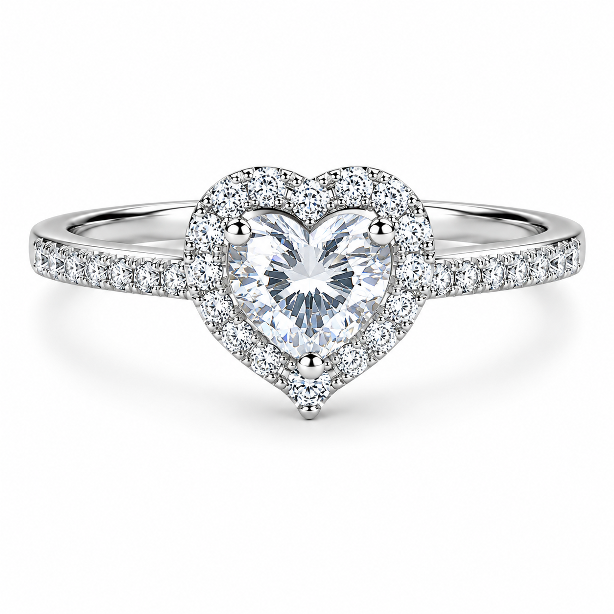 Anillo Corazon - Plata 925