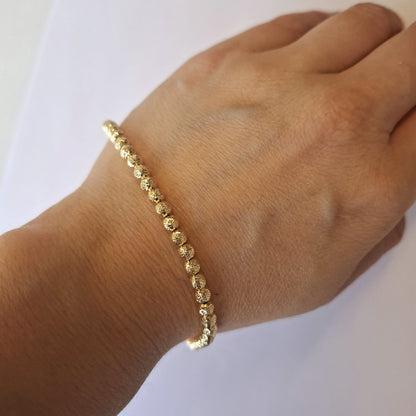 Pulsera Oro Amarillo 18 Kilates Pearl 2