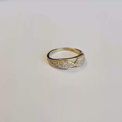 Anillo en Oro Amarillo Italiano 18 Kilates Infinito