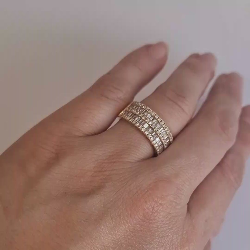 Anillo Oro 18 Kilates Reflejo Diamantino