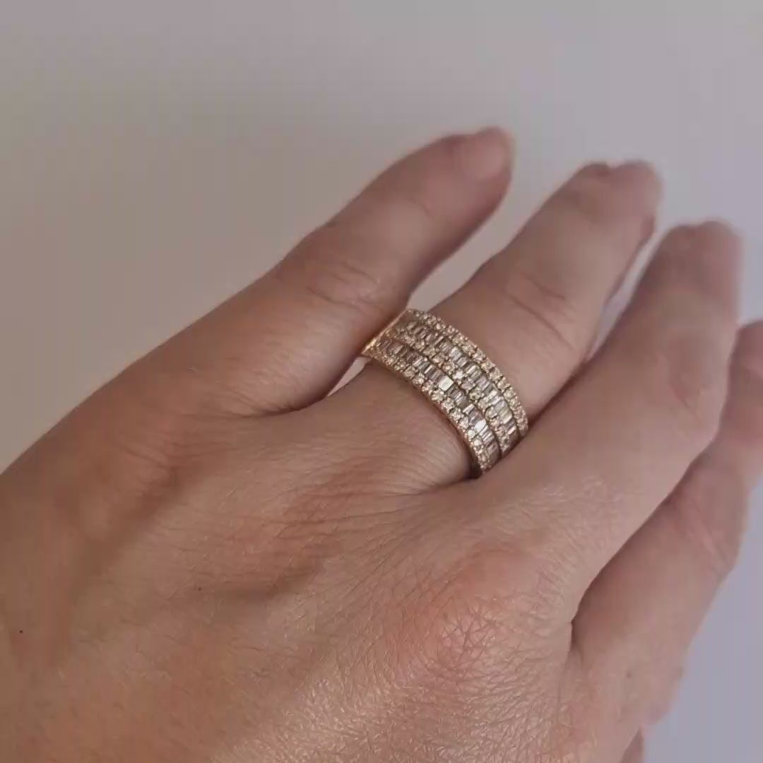 Anillo Oro 18 Kilates Reflejo Diamantino