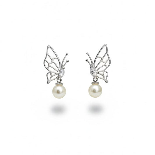 AROS MARIPOSA PERLADA