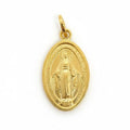 Colgante Virgen de la Milagrosa - Colgante Plata bañada 925
