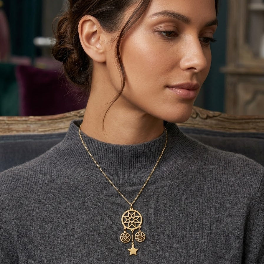 Collar Sueños de Oro - Collar Oro italiano 18k