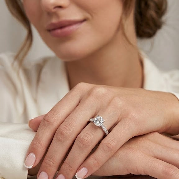 Anillo Brillat - Anillo Platino