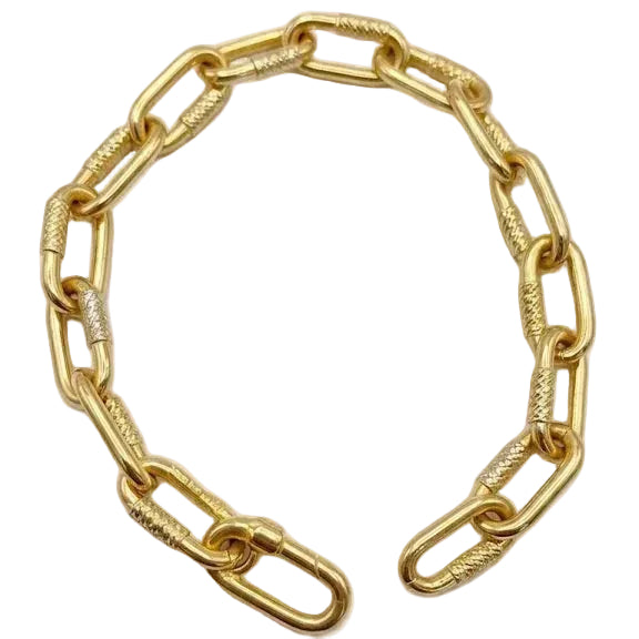 Pulsera Prisma Bold- Pulsera Oro 18k