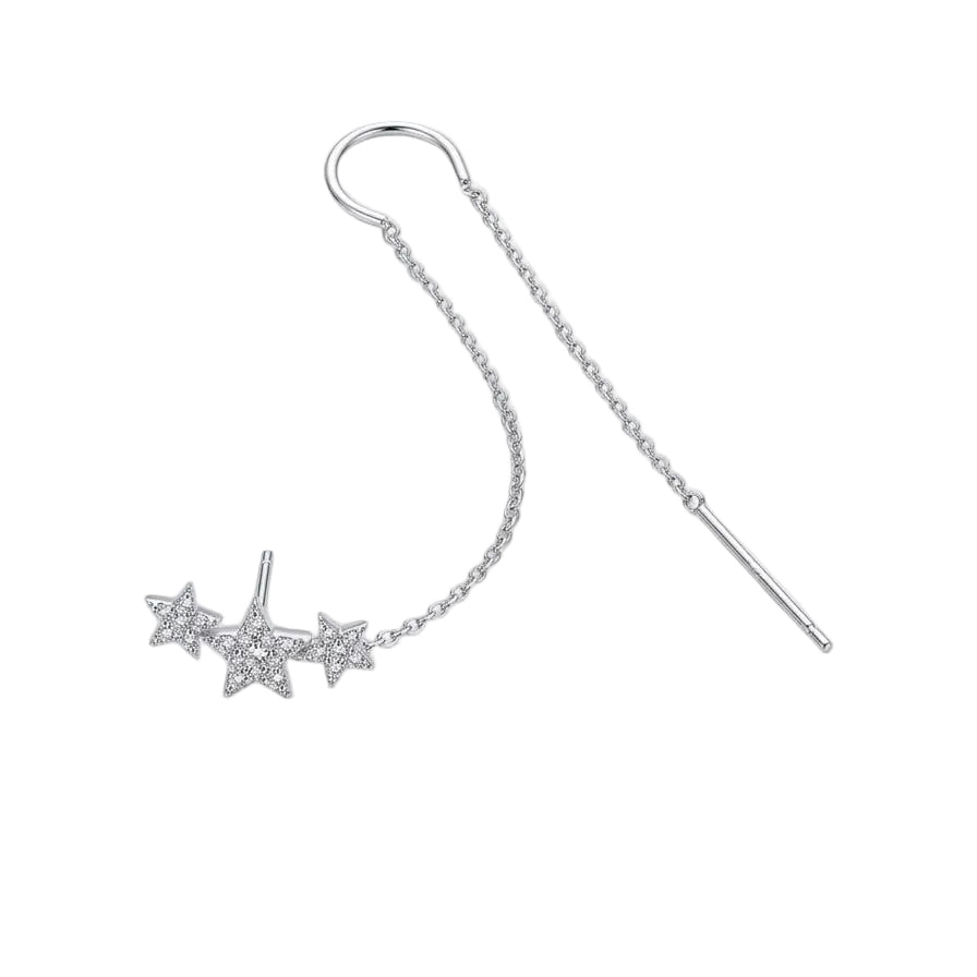 Aro Estelar - Aros Plata 925