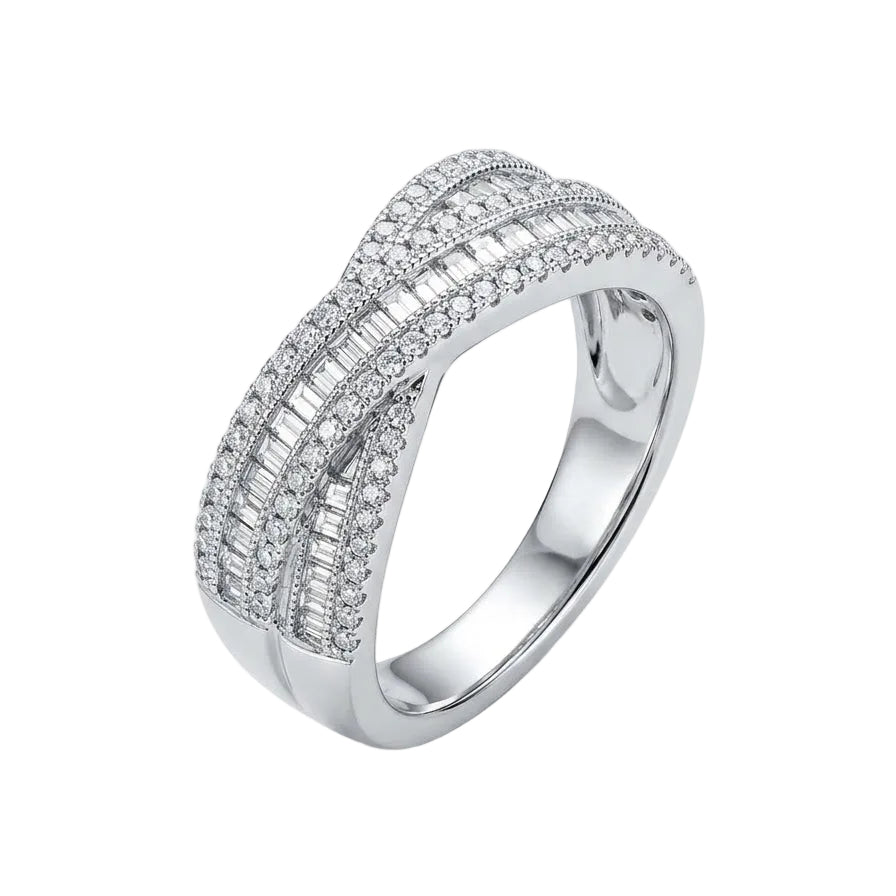 Anillo Entrelazado Eterno - Anillo Oro 18k