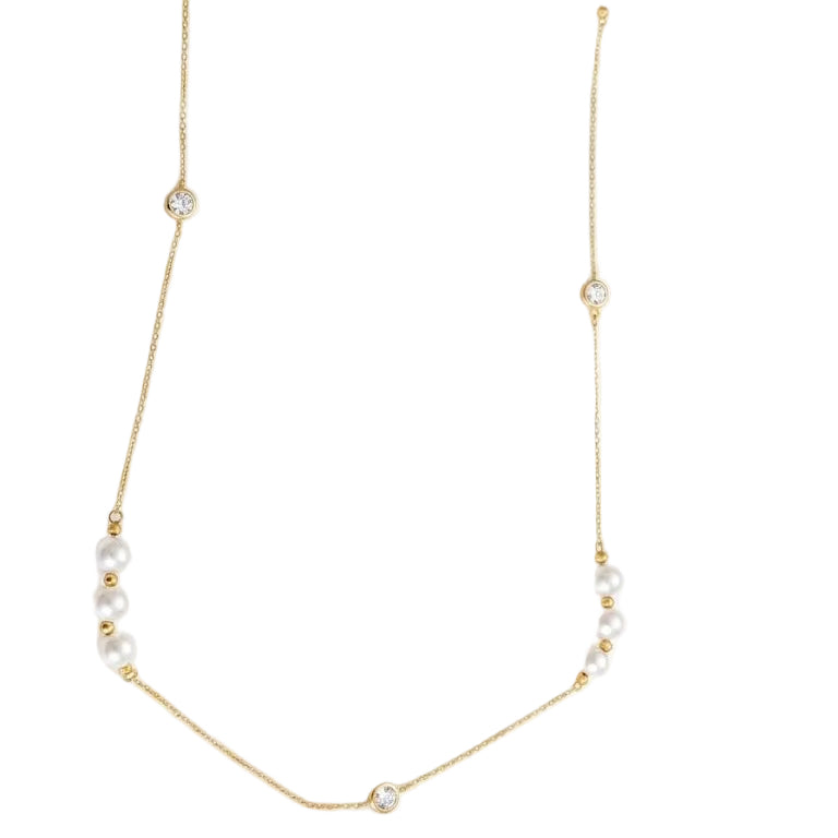 Collar Luz del Alba- Collar Oro 18K