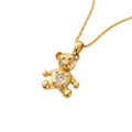 Colgante Teddy Blossom - Colgante Oro 18k