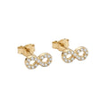 Aros Lazo Infinito - Aros Oro 18k