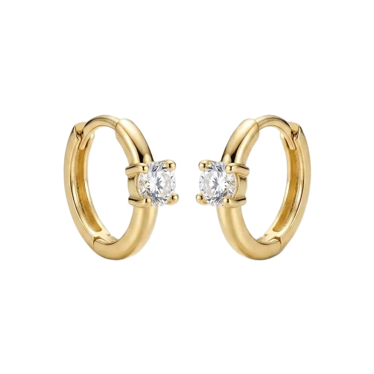 Aros Argolla Sol - Aros Oro 18k
