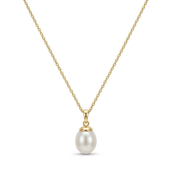 Collar Gota de Luna - Collar Oro 18K