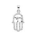 Colgante Mano Hamsa - Colgante Oro 18K