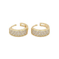 Aros Argollas Huggies Estelar - Aros Oro 18K