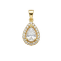Colgante Pera - Colgante Oro 18K
