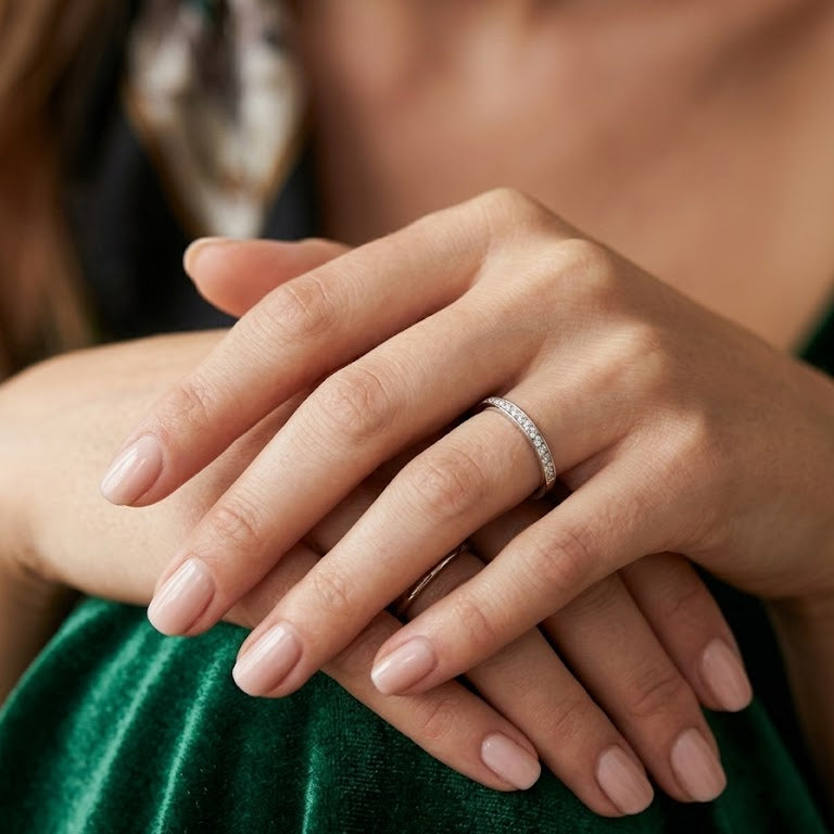 Anillo Luz de Luna - Anillo Oro 18k