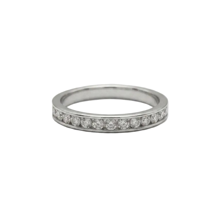 Anillo Half Eternity - Anillo Oro 18k