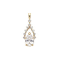 Colgante Lágrima Celestial - Colgante Oro 18K