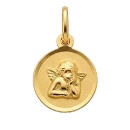 Colgante Querubín - Colgante Oro 18K