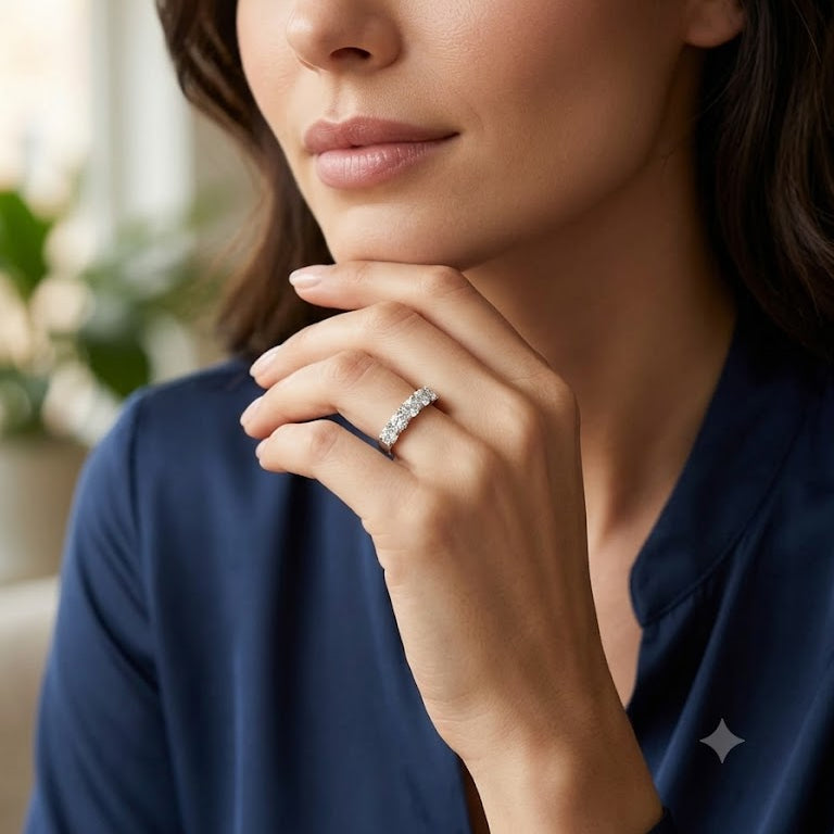 Anillo Luz de Luna - Oro 18k