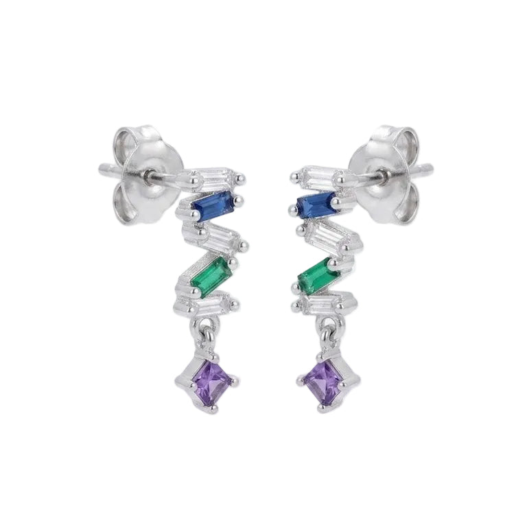 Aros Destellos de alegría - Aros Plata 925