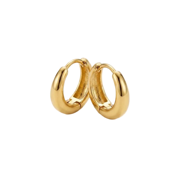 Aros  Argollas Chunky / Bombé - Aros Bañados