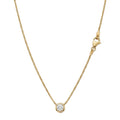 Collar Mini Punto de Luz a la Inglesa - Collar Oro 18K