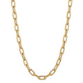 Collar Paperclip - Collar Oro 18K